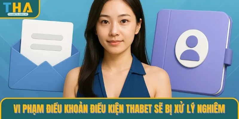 Vi phạm điều khoản điều kiện nhà cái THABET sẽ bị xử lý nghiêm 